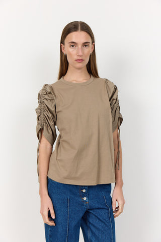 LR-KOWA 20 Blouse Dark Sand