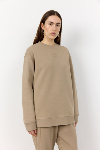 LR-NUKA 12 Sweatshirt Dark Sand