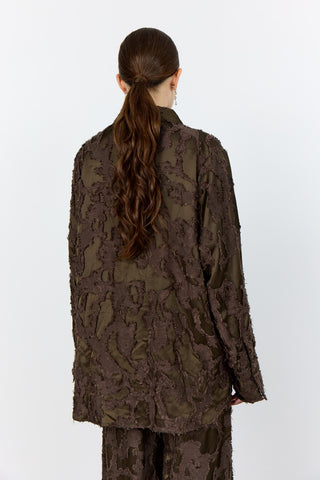 LR-NIKO 2 Shirt Dark brown