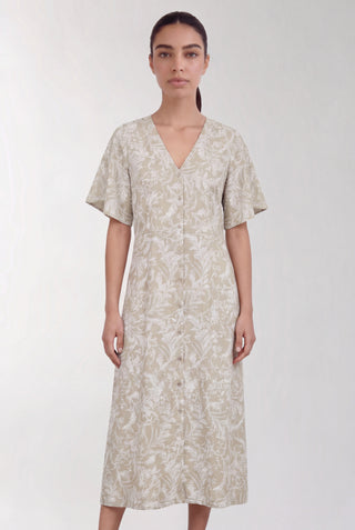 LR-RUNI 2 Dress Dusty green