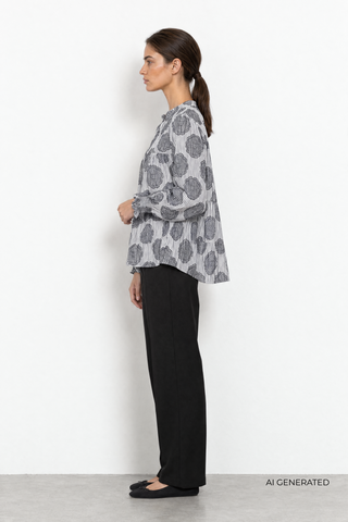 LR-UNNATI 1 Shirt Dark blue