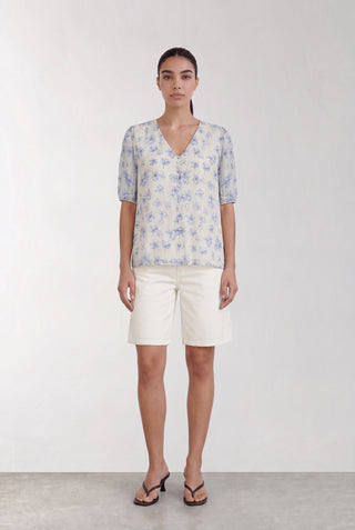 LR-RAVINA 2 Blouse Light sand