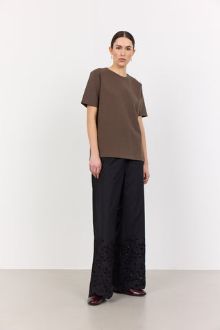 LR-KIS 1 T-shirt Dark brown