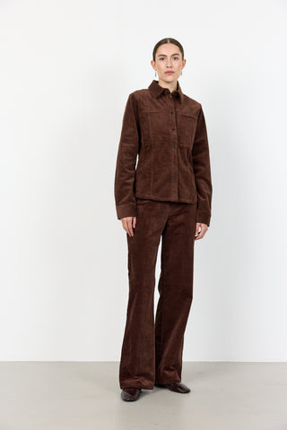 LR-ORLANDO 3 Pants Dark brown