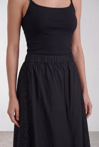 LR-ROSE 4 Skirt Black