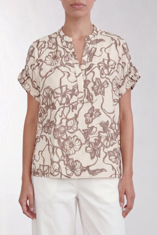LR-RYA 1 Blouse Light sand