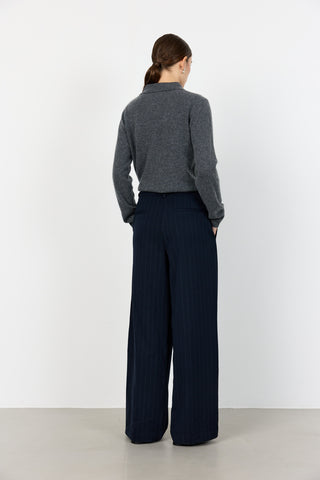 LR-OLIVIA 2 Pants Dark blue