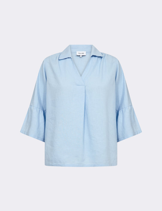 LR-NAJA 53 Blouse Light blue