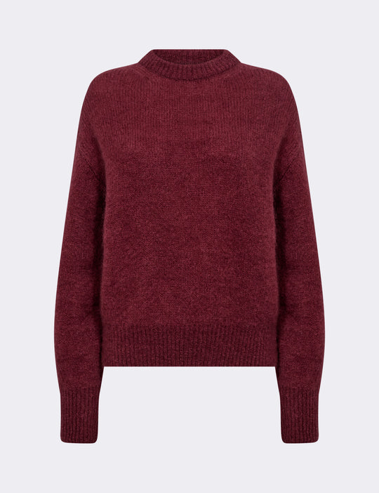 LR-NOREEN 1 Pullover Bordeaux
