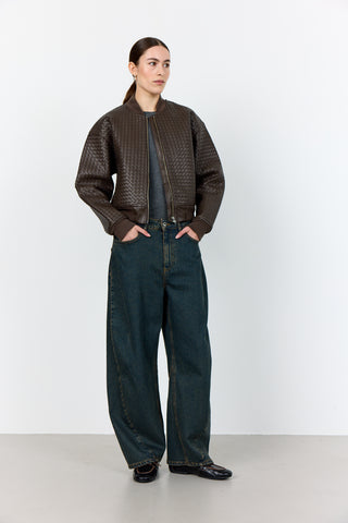LR-NANELLE 1 Jacket Dark brown