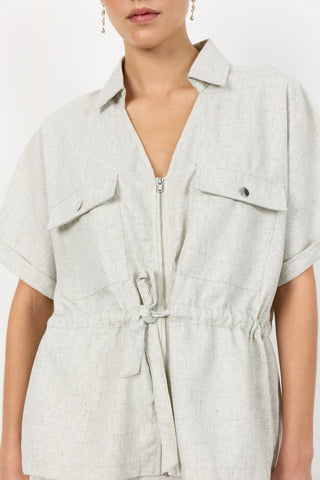 LR-PORTER 2 Blouse Light grey