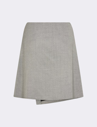 LR-NELLY 4 Skirt Light grey