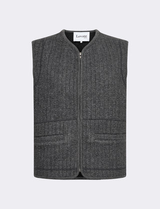 LR-SANNIE 2 Waistcoat Dark grey