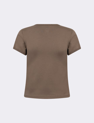 LR-PALOMA 6 T-shirt Dark brown