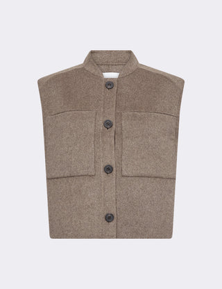 LR-OWA 40 Waistcoat Camel