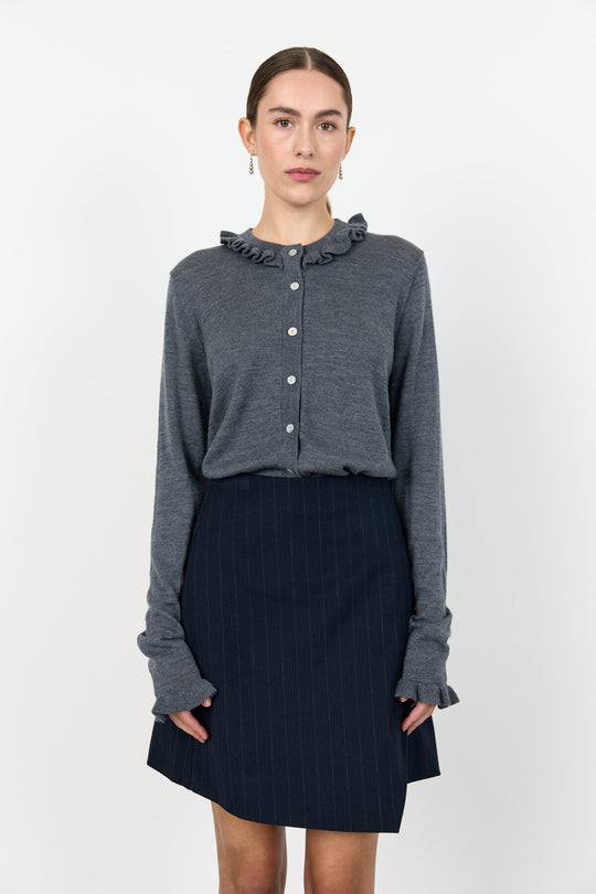 LR-ISMAILA 14 Cardigan Grey