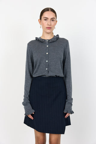 LR-ISMAILA 14 Cardigan Grey