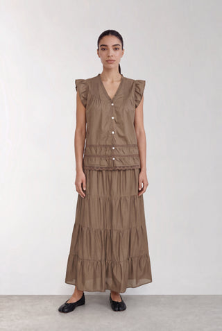 LR-ROSY 2 Blouse Brown