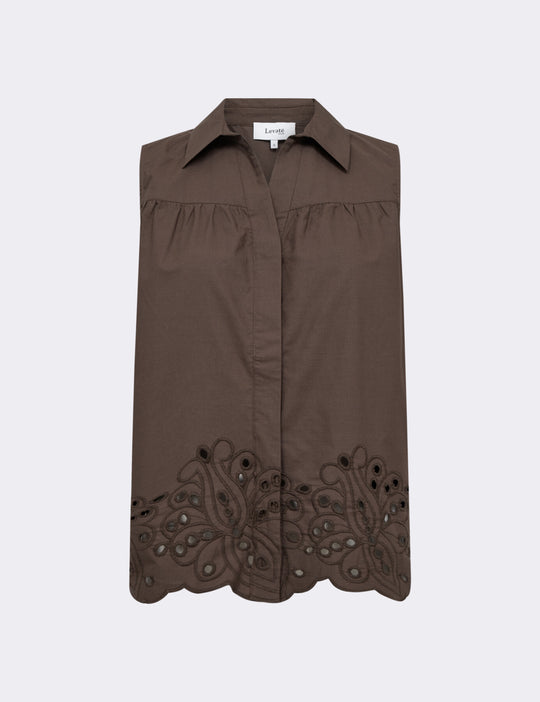 LR-GROLET 9 Top Dark brown