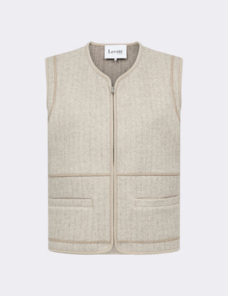 LR-SANNIE 2 Waistcoat Sand