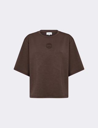 LR-EZRA 11 T-shirt Dark brown
