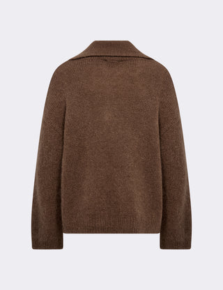LR-NOREEN 10 Pullover Brown
