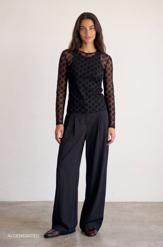 LR-TELA AOP 1 T-shirt Black