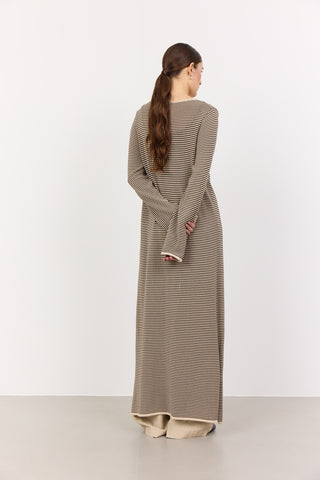 LR-LILY 2 Cardigan Dark Sand