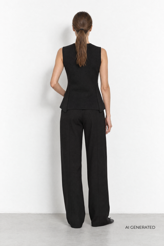 LR-UBAH 2 Waistcoat Black