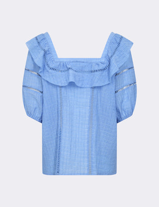 LR-LESLIE 2 Blouse Blue