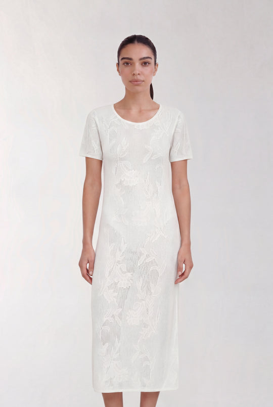 LR-RUBIE 3 Dress Off white