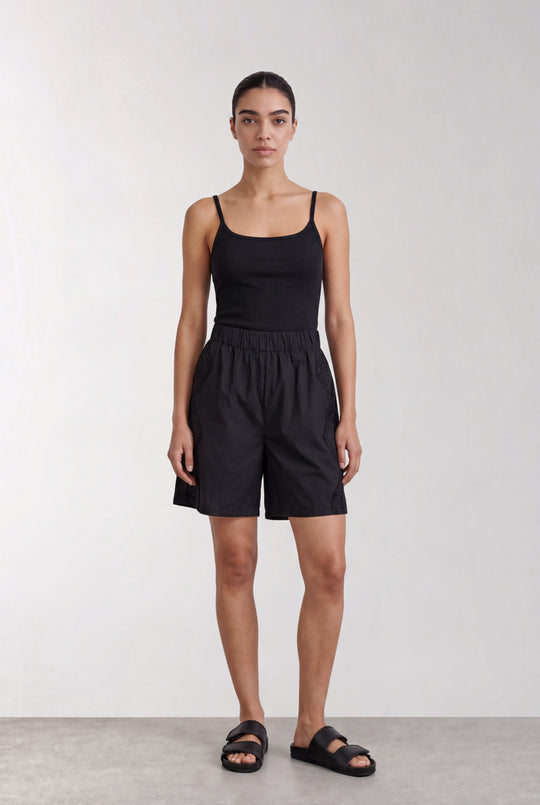 LR-ROSE 3 Shorts Black
