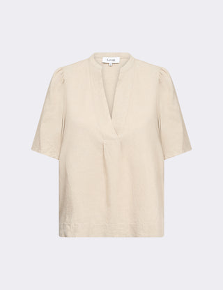 LR-NAJA 32 Blouse Light sand
