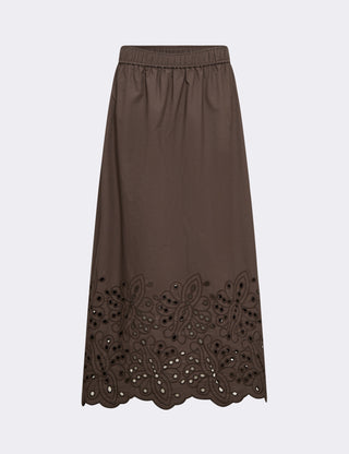 LR-GROLET 5 Skirt Dark brown