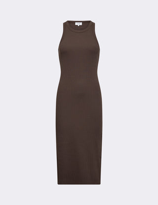 LR-NUMBIA 4 Dress Dark brown