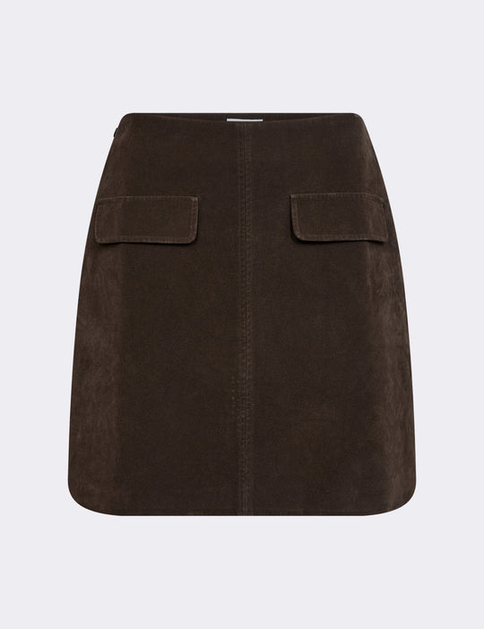 LR-NIOBA 2 Skirt Dark brown