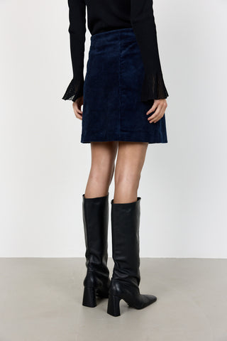 LR-ORLANDO 2 Skirt Dark blue