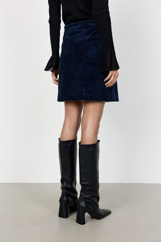 LR-ORLANDO 2 Skirt Dark blue