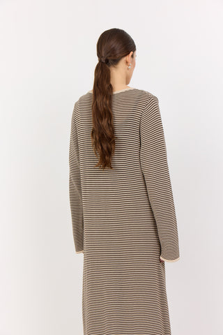LR-LILY 2 Cardigan Dark Sand