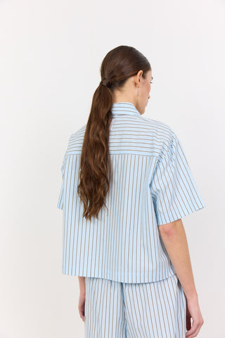 LR-LAUREN 1 Shirt Light blue