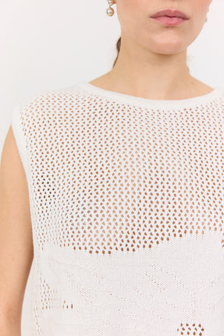 LR-LIAN 3 Blouse Off white