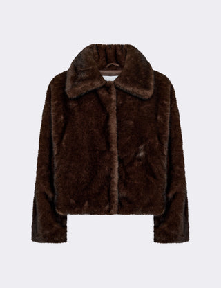 LR-ULLE 1 Jacket Dark brown