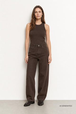 LR-KOSA 22 Jeans Brown