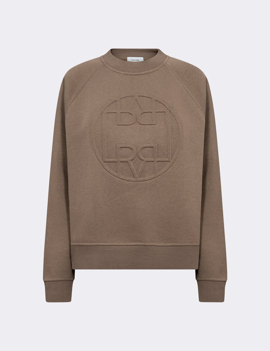 LR-NUKA 11 Sweatshirt Dark brown