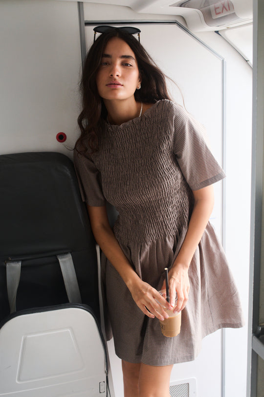 LR-RONIA 3 Dress Brown