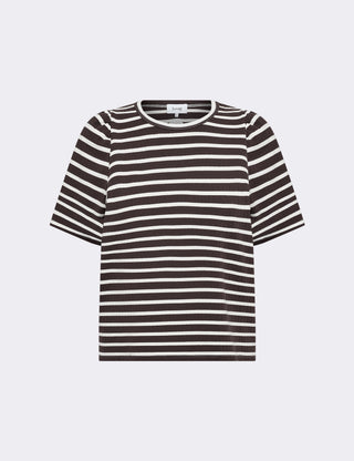 LR-NEDDIE 1 T-shirt Dark brown