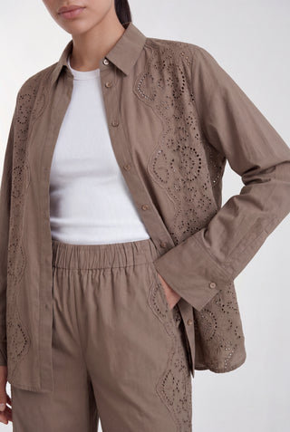 LR-ROSE 2 Shirt Brown