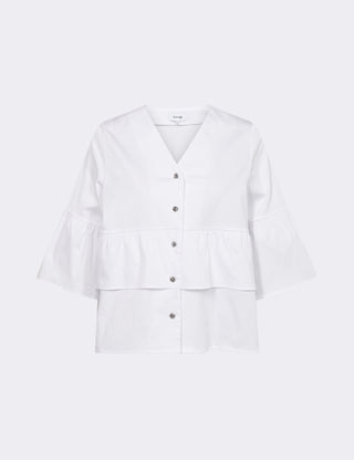 LR-ISLA SOLID 148 Blouse White
