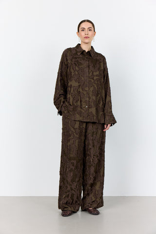 LR-NIKO 2 Shirt Dark brown
