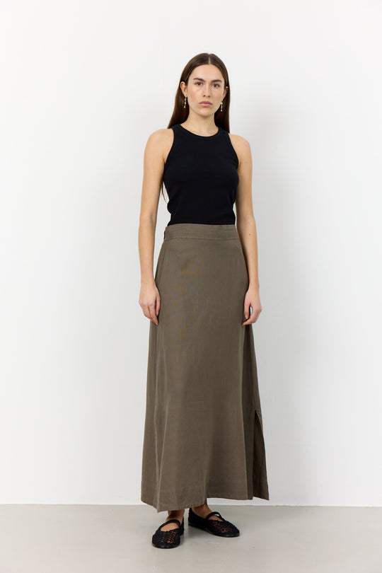 LR-NAJA 30 Skirt Brown